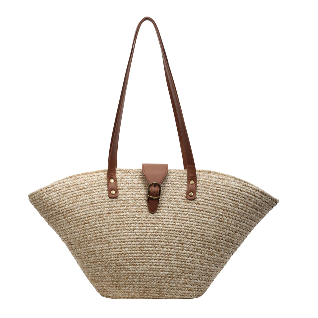 Retro Woven Everyday Tote