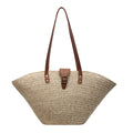 Retro Woven Everyday Tote