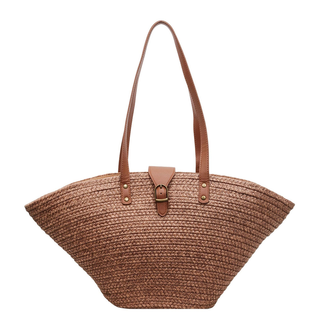 Retro Woven Everyday Tote
