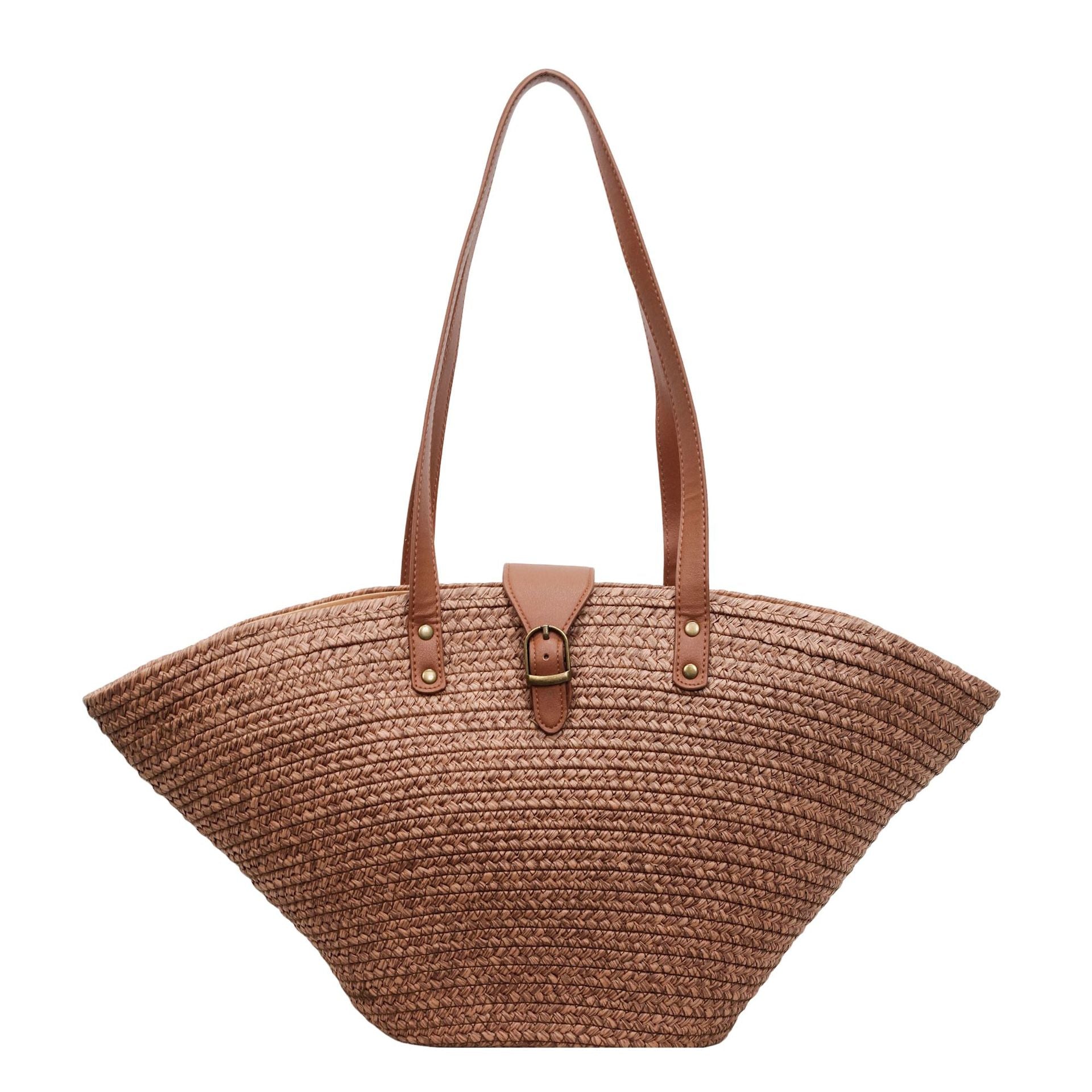 Retro Woven Everyday Tote