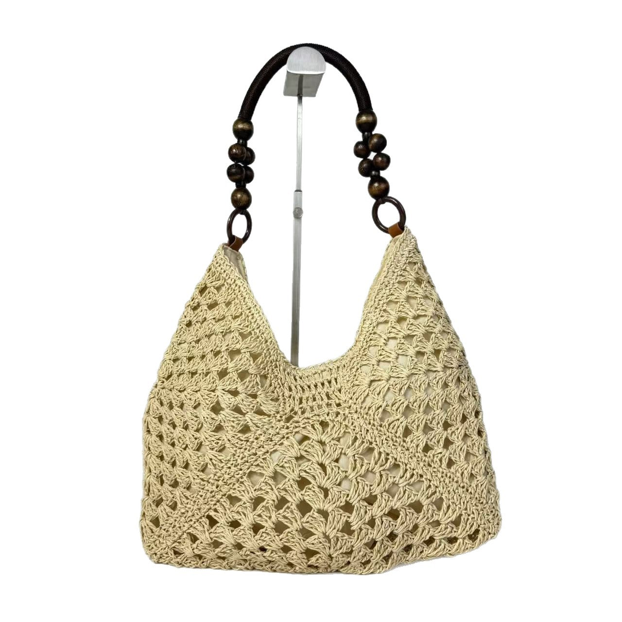 Open-Weave Beach Tote Bag
