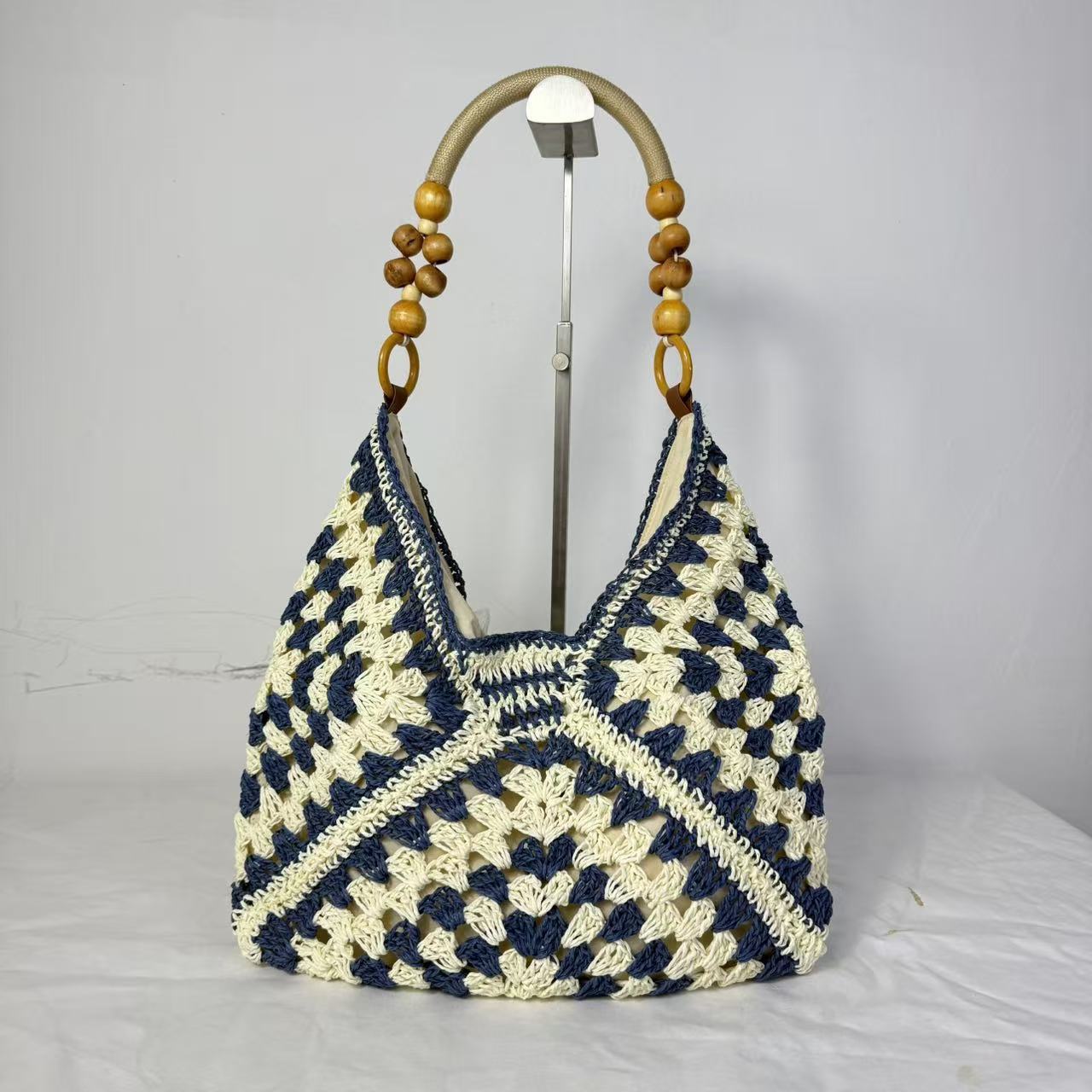 Open-Weave Beach Tote Bag