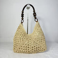 Open-Weave Beach Tote Bag