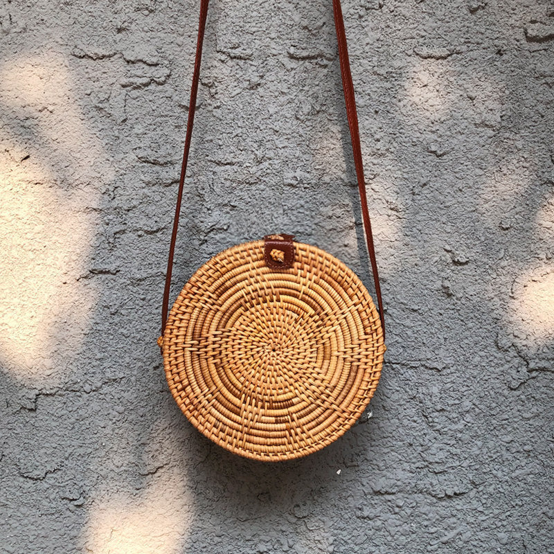 Vietnamese Rattan Crossbody Bag